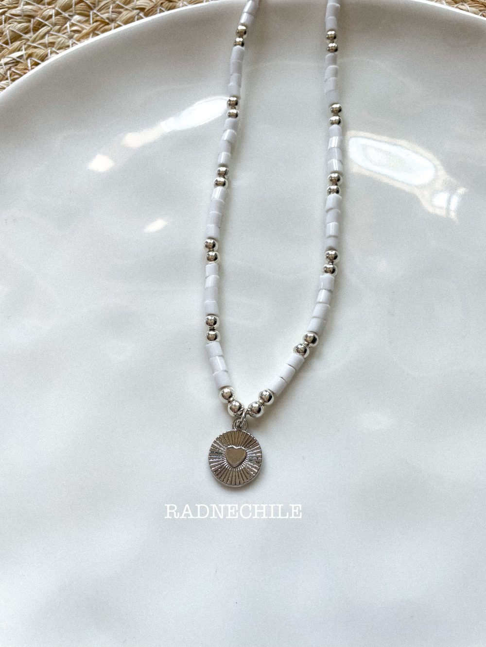 Choker plateado Shakira